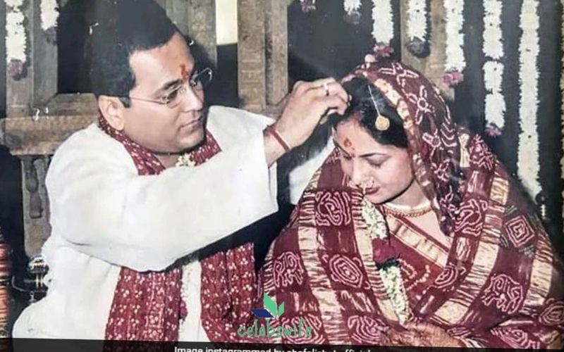Vipul Shah's Wife Shefali Shah, Their Wedding PIcture